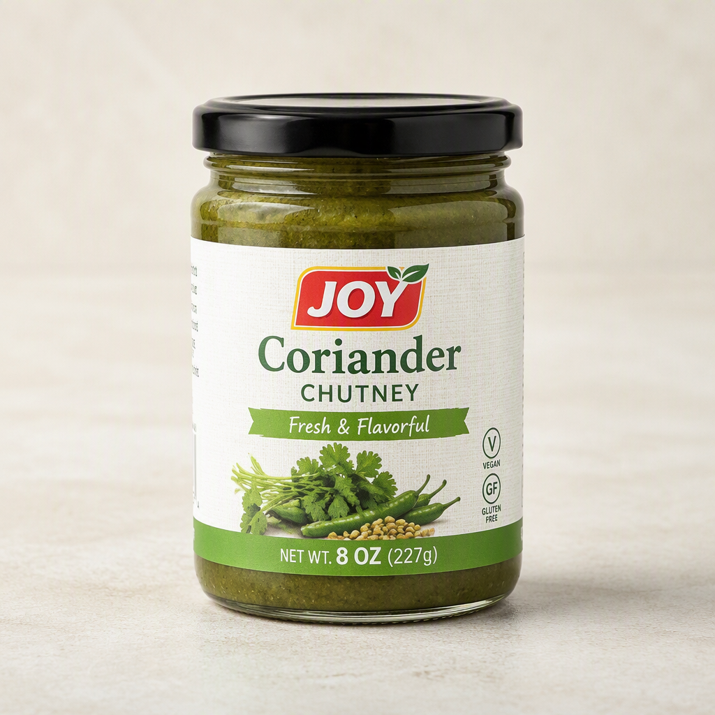 Joy Coriander Chutney - 8 oz