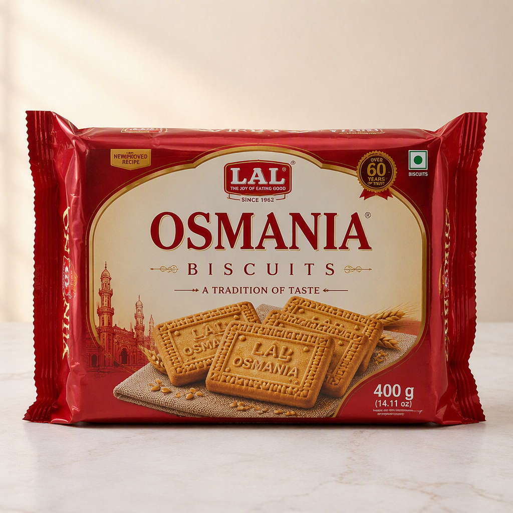 Lal Osmania Biscuits - 400 g_0