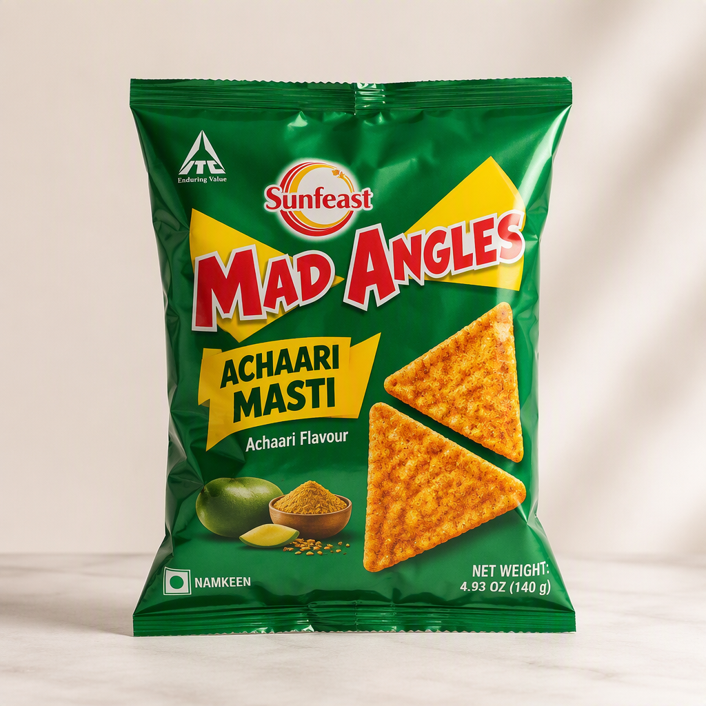 Sunfeast Mad Angles Achari Masti - 4.93 oz