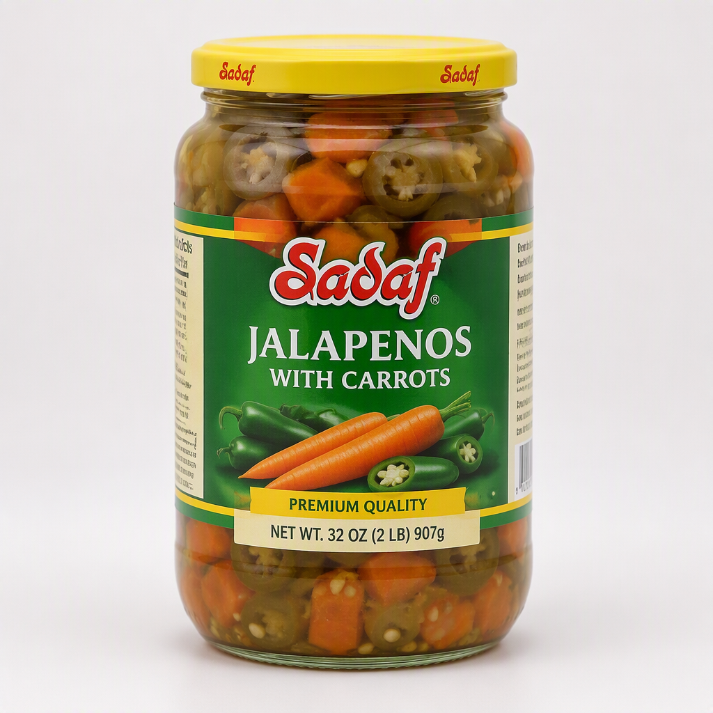 Sadaf Jalapenos with Carrots - 32 oz_0
