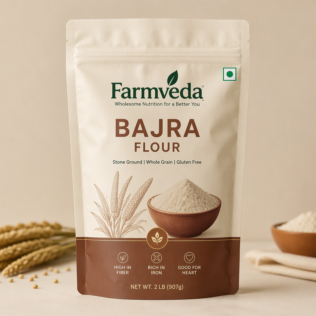 Farmveda Bajra Flour - 2 lb_0
