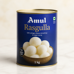 Amul Rasgulla (Can) - 1 kg