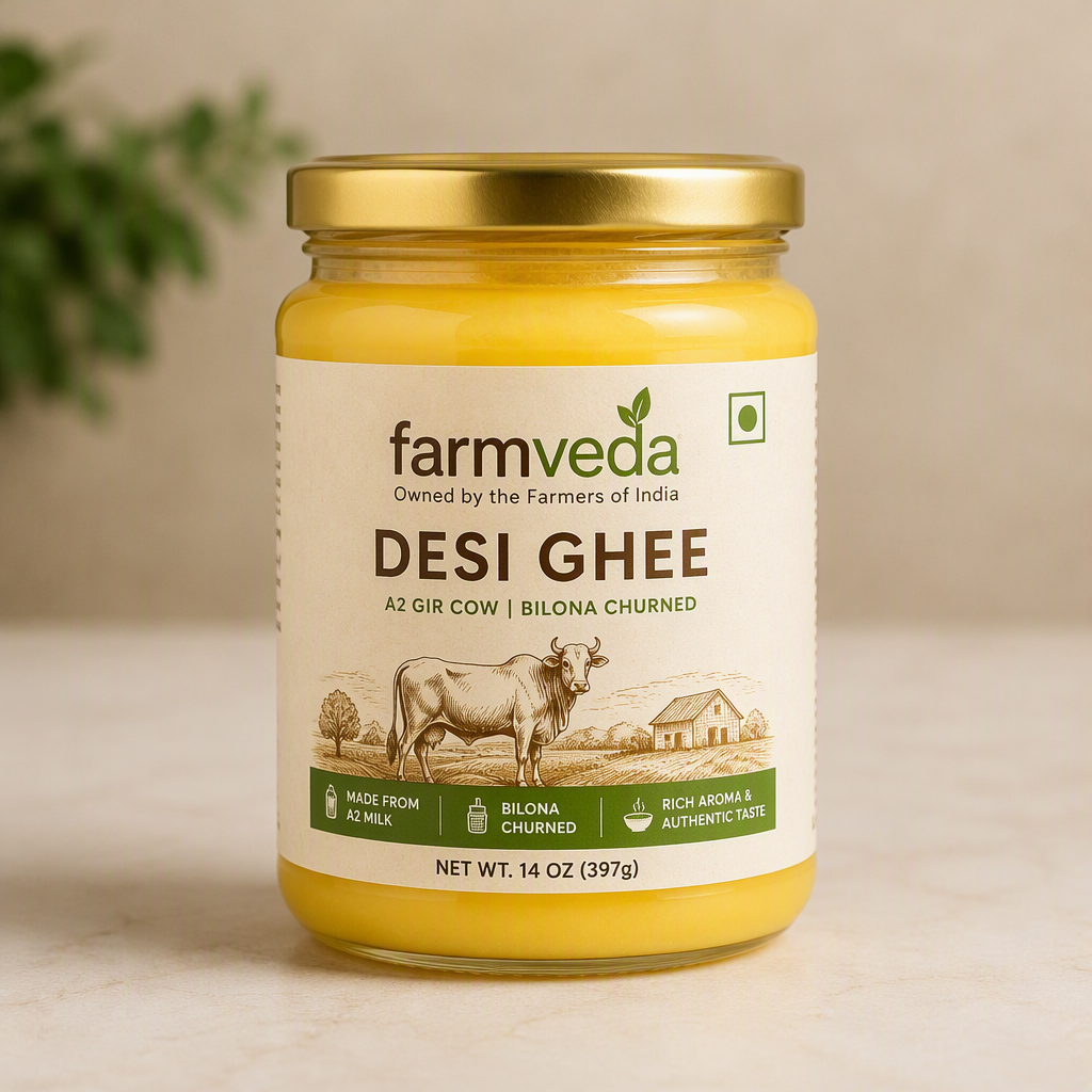 Farmveda Desi Ghee - 14 oz