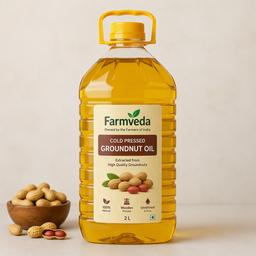 Farmveda Cold Pressed Groundnut Oil
