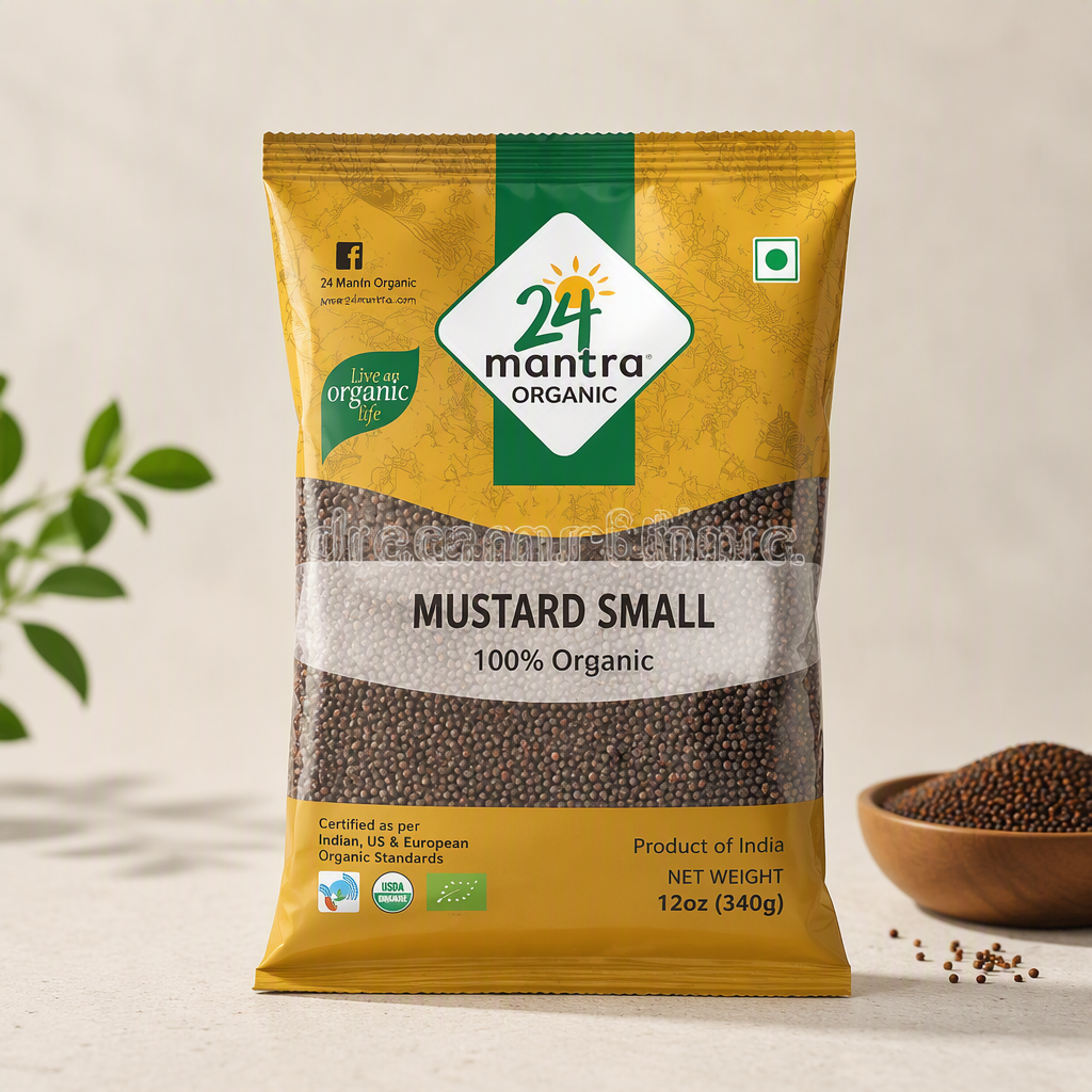 24 Mantra Organic Mustard Small - 12 oz