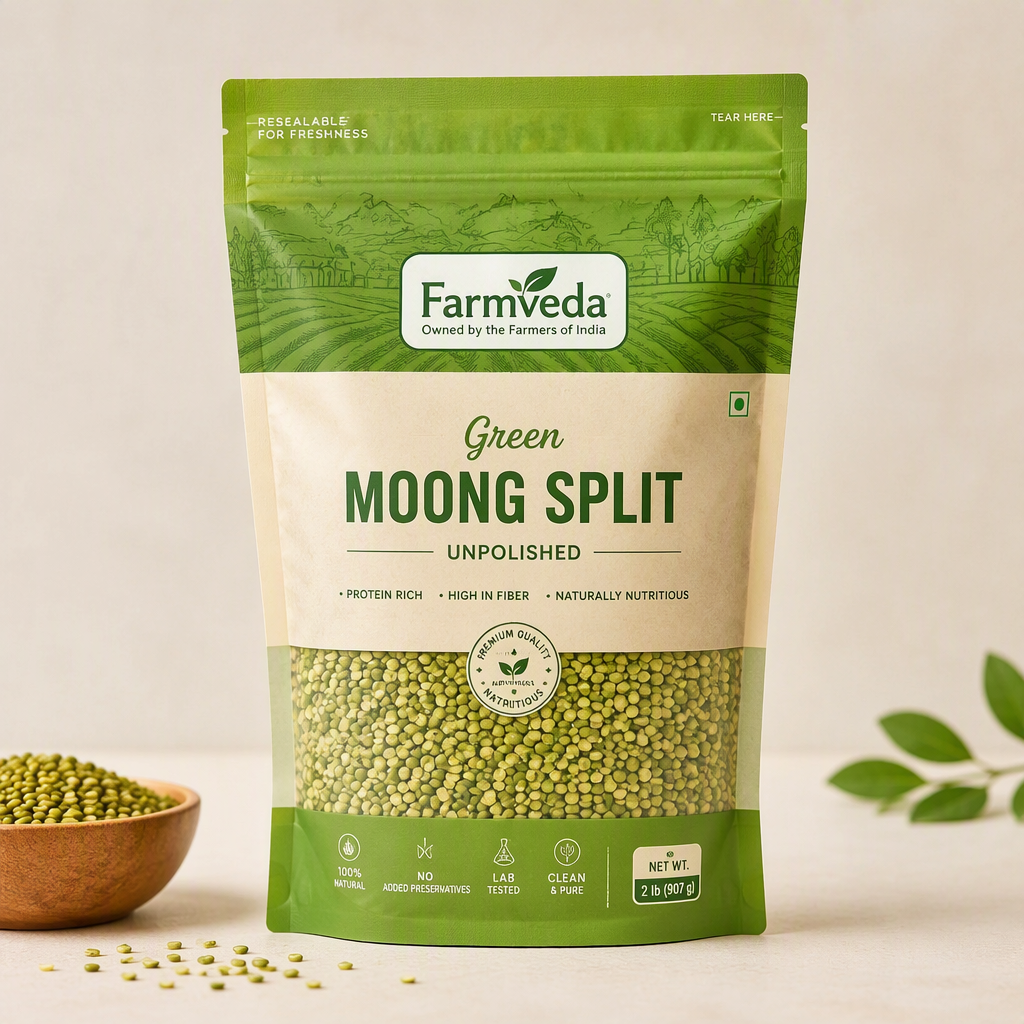 Farmveda Green Moong Split_0