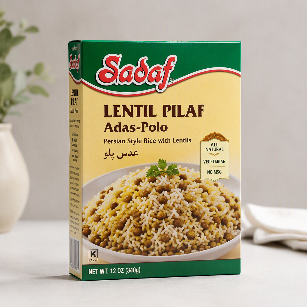 Sadaf Lentil Pilaf /Adas-Polo - 12 oz