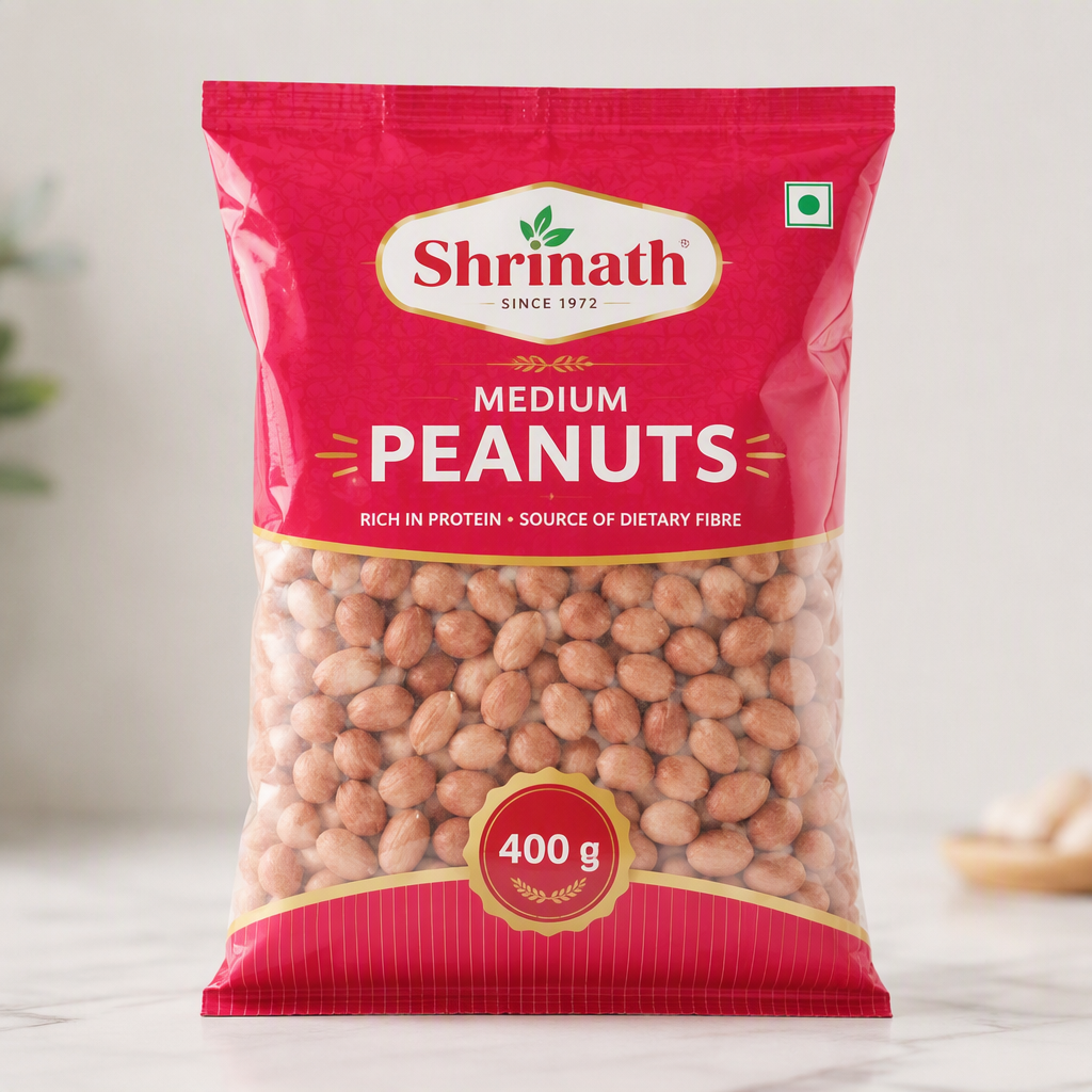 Shrinath Medium Peanuts - 400 g