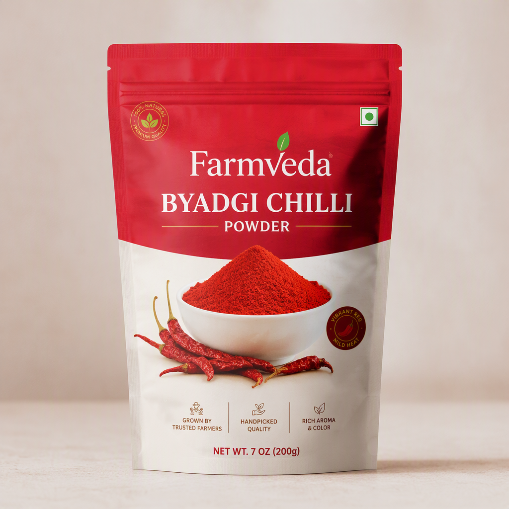 Farmveda Byadgi Chilli Powder - 7 oz_0