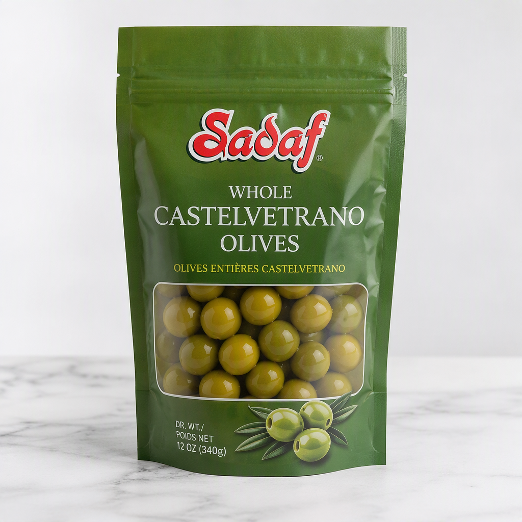 Sadaf Whole Castelvetrano Olives - 12 oz