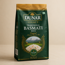 Dunar Legacy Traditional Basmati Rice - 2 lb
