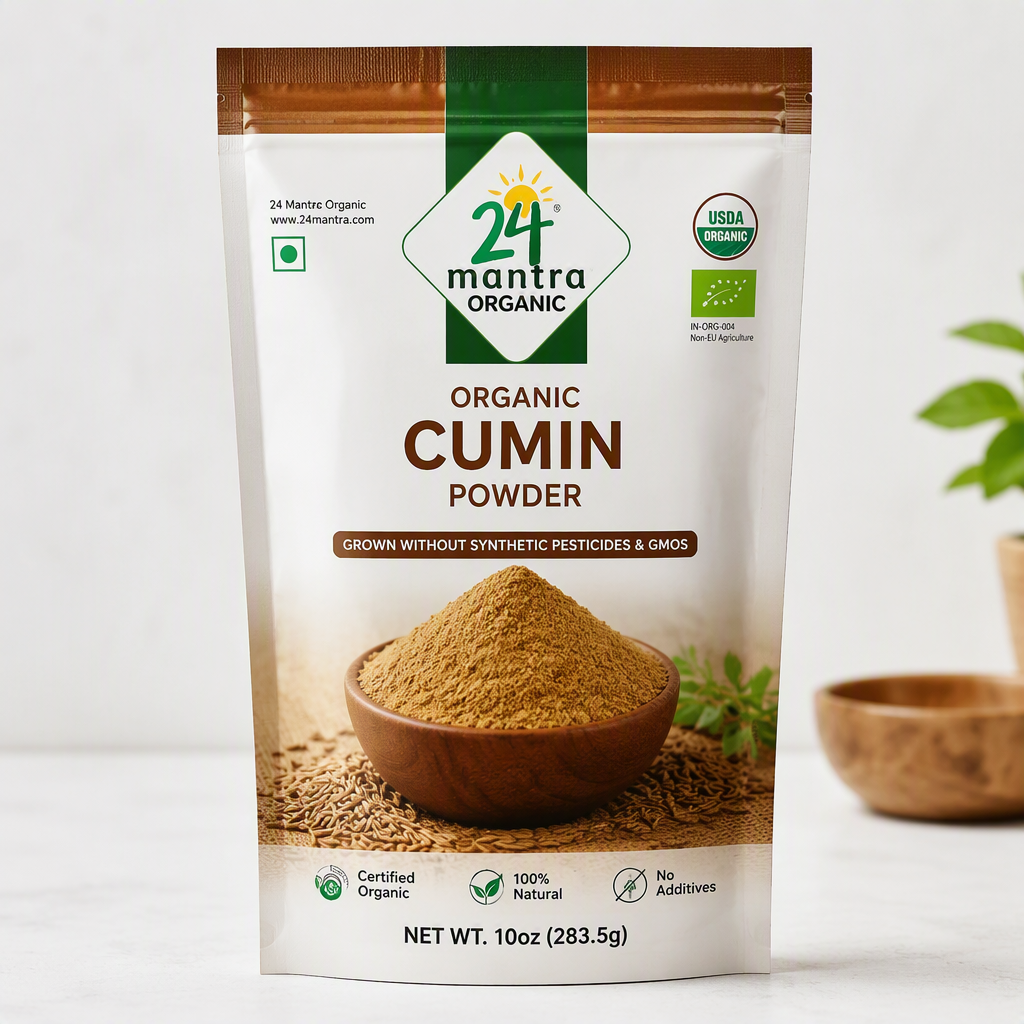 24 Mantra Organic Cumin Powder - 10 oz