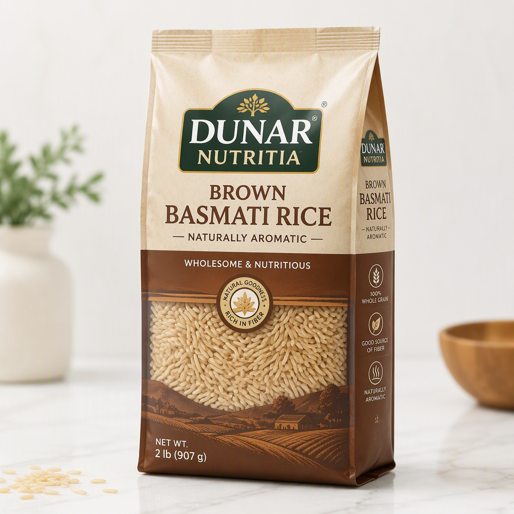Dunar Nutritia Brown Basmati Rice - 2 lb