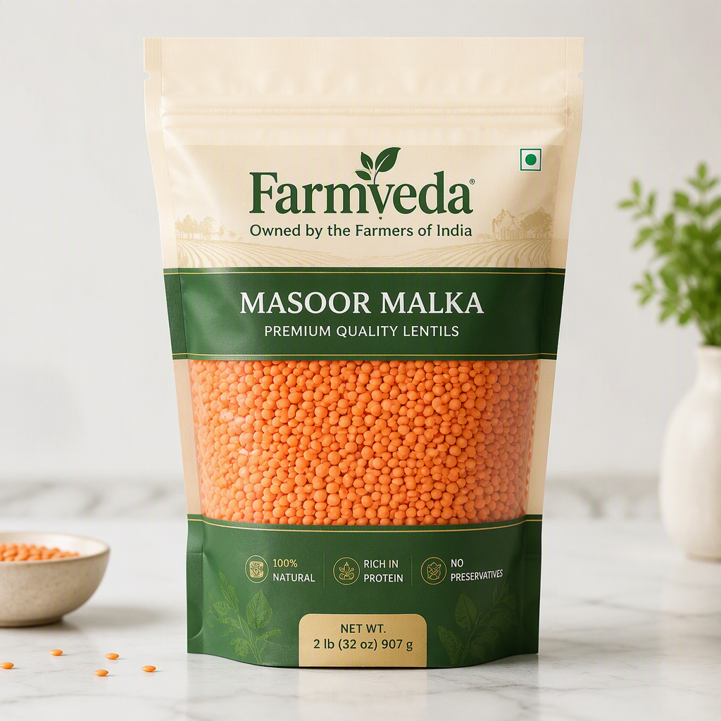 Farmveda Masoor Malka - 2 lb
