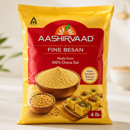 Aashirvaad Fine Besan - 4 lb