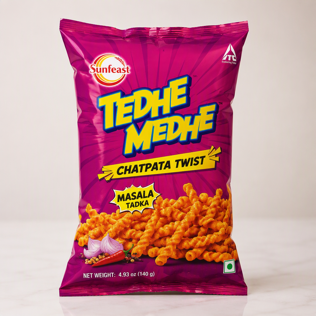 Sunfeast Tedhe Medhe Chatpata Twist - 4.93 oz