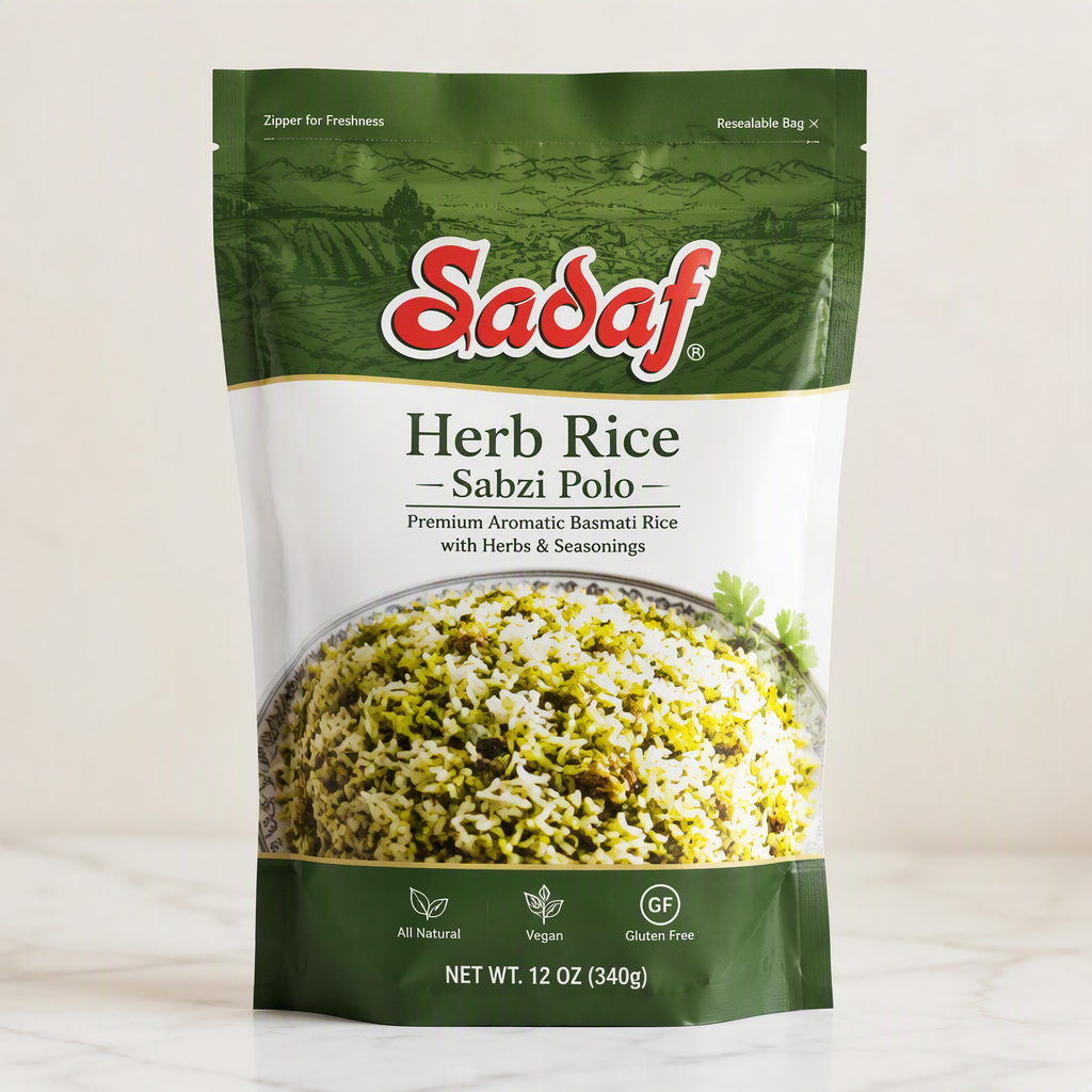 Sadaf Herb Rice / Sabzi Polo - 12 oz_0