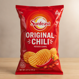 Sunfeast Original Chili Potato Chips - 3.17 oz