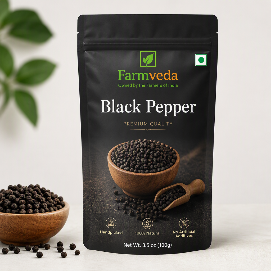Farmveda Black Pepper - 3.5 oz