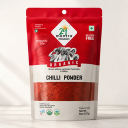 24 Mantra Organic Chilli Powder - 8 oz
