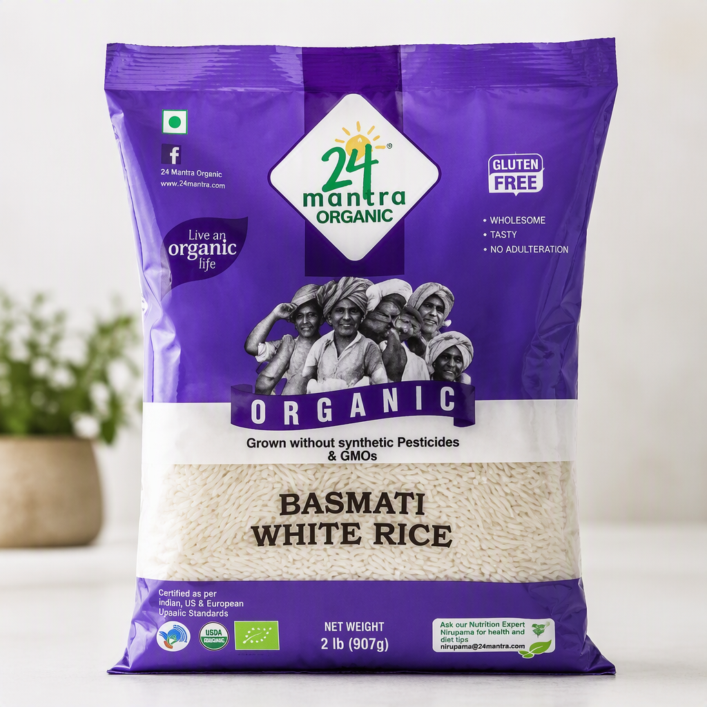 24 Mantra Basmati White Rice - 2 lb_0