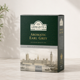 Ahmad Aromatic Earl Grey Tea Box - 454 g