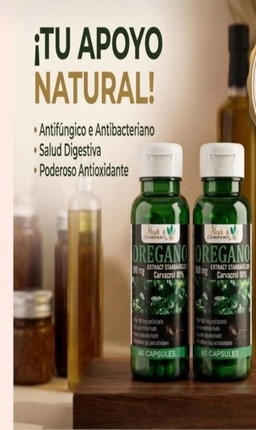 Cápsulas de oregano