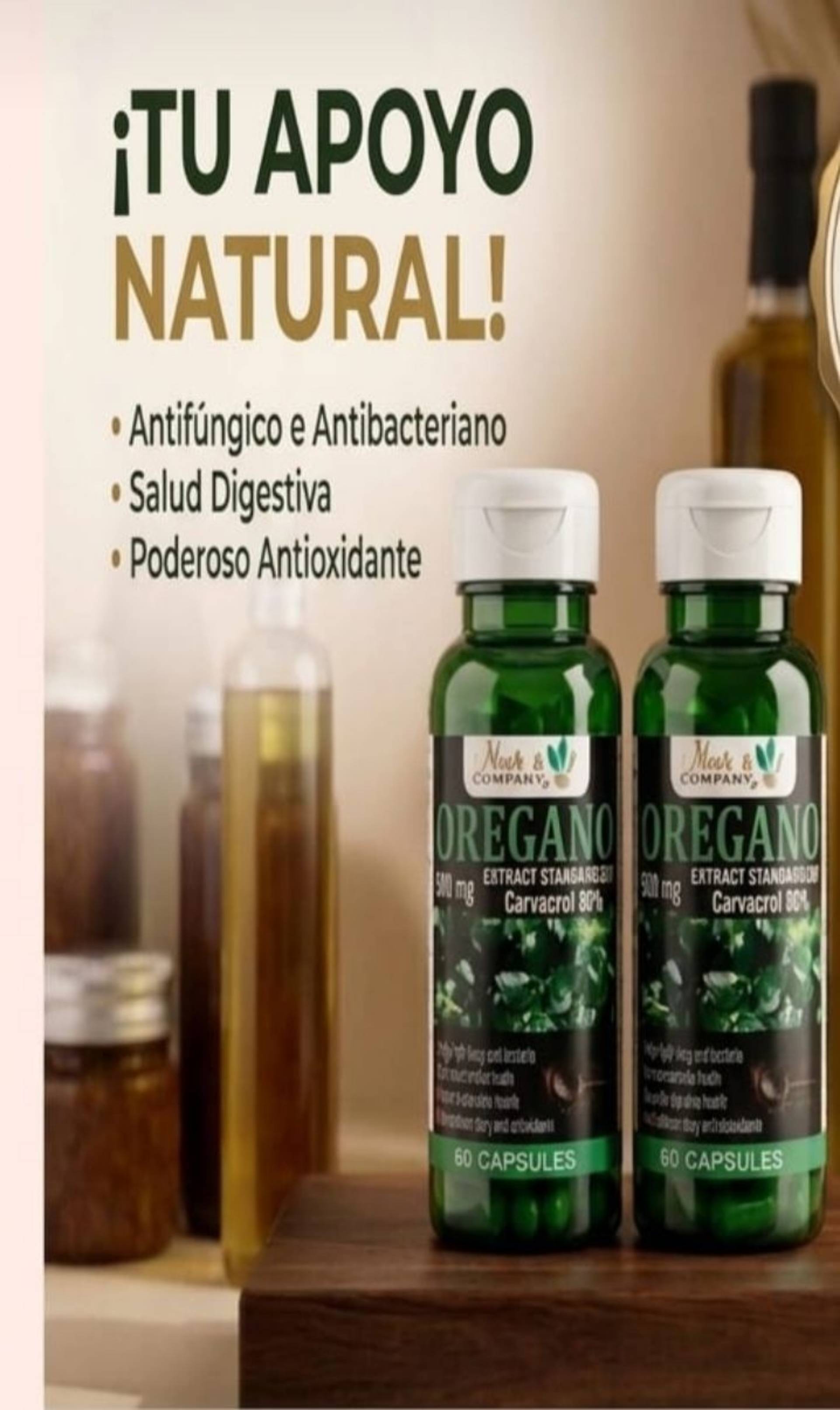 Cápsulas de oregano