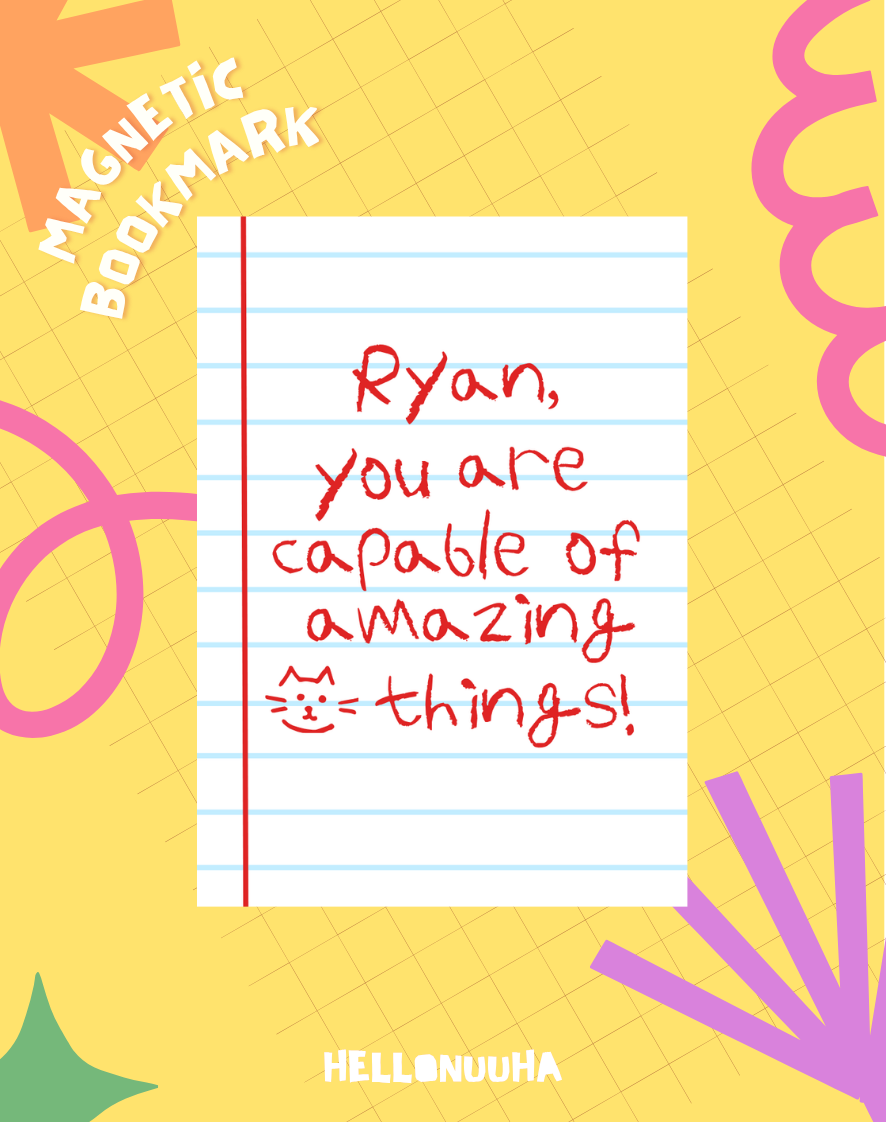 Magnetic Bookmark: You Are Capable of Amazing Things_0