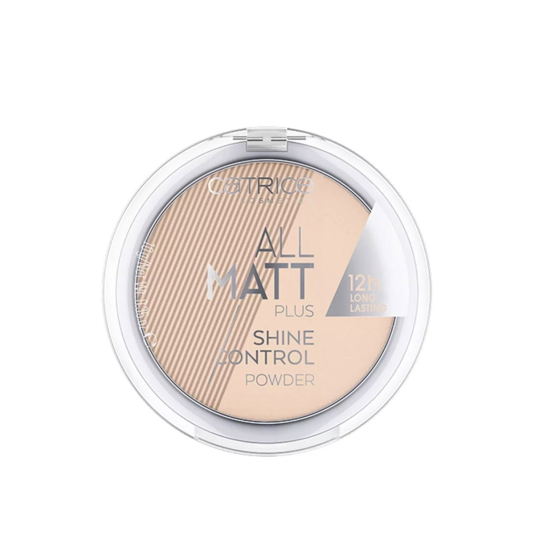 كاتريس بودرة All Matt Plus للتحكم باللمعان 025 Sand Beige