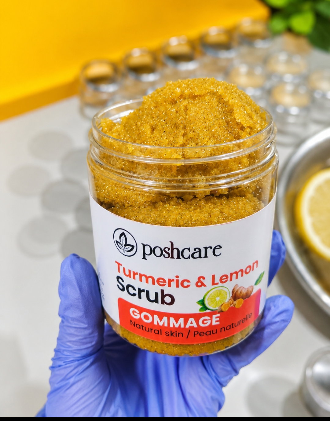 Turmeric & Lemon Scrub _0