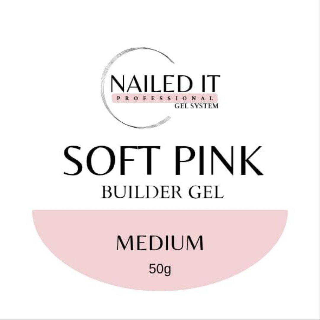 Soft Pink Builder Gel 50g - (Medium)