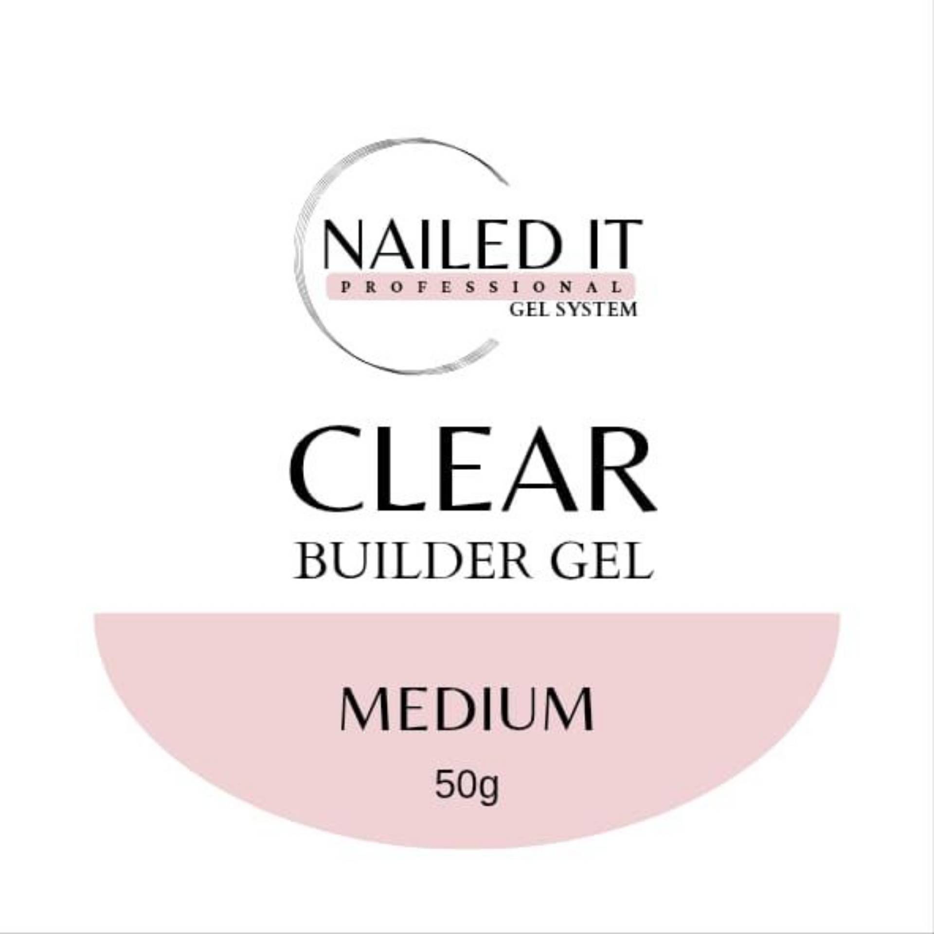 Clear Builder Gel 50g - (Medium)_0