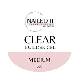Clear Builder Gel 50g - (Medium)