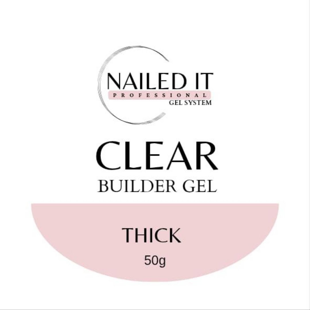 Clear Builder Gel 50g - (Thick )