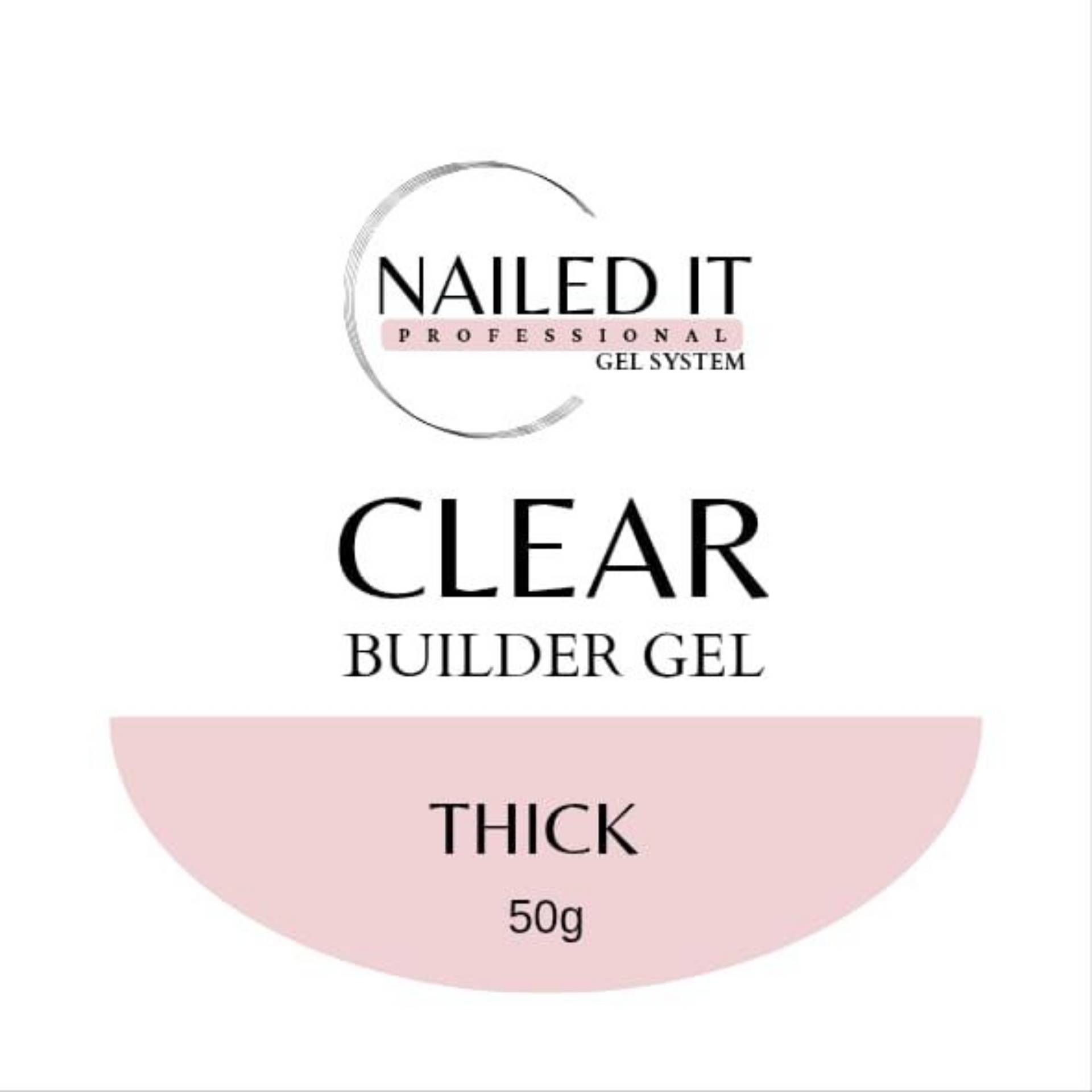 Clear Builder Gel 50g - (Thick )_0