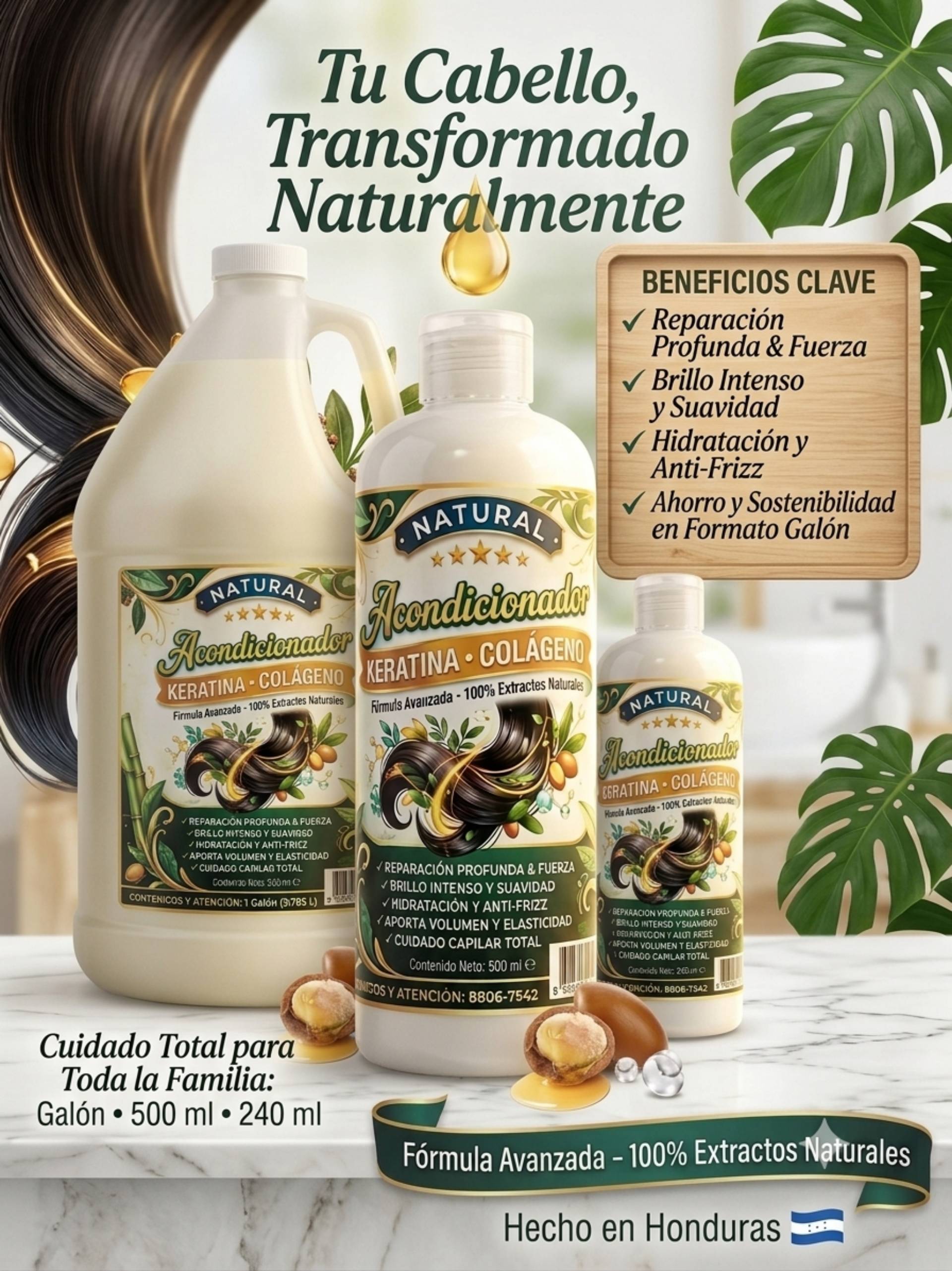 Acondicionador de Keratina+ colágeno