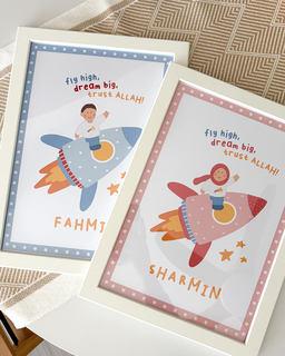 Prints: Fly High, Dream Big