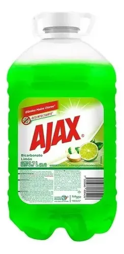 LIMPIADOR MULTIUSOS LIQUIDO AJAX DE 3.7 LT
