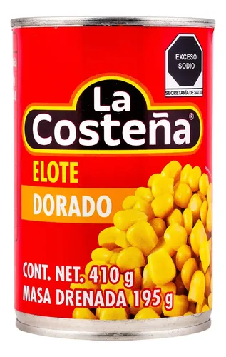 GRANO DE ELOTE DORADO LA COSTEÑA DE 410 GR