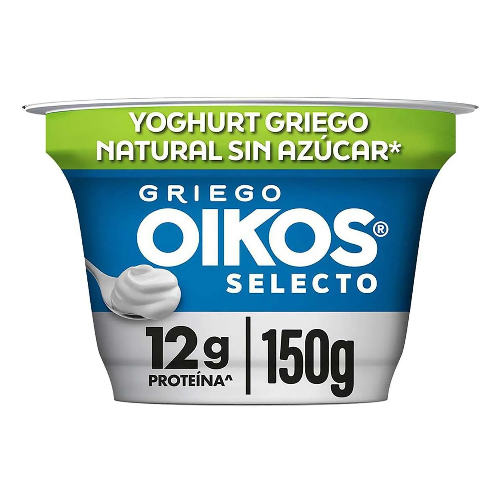 YOGURT GRIEGO DESLACTOSADO OIKOS DE 150G (12G PROTEINA)