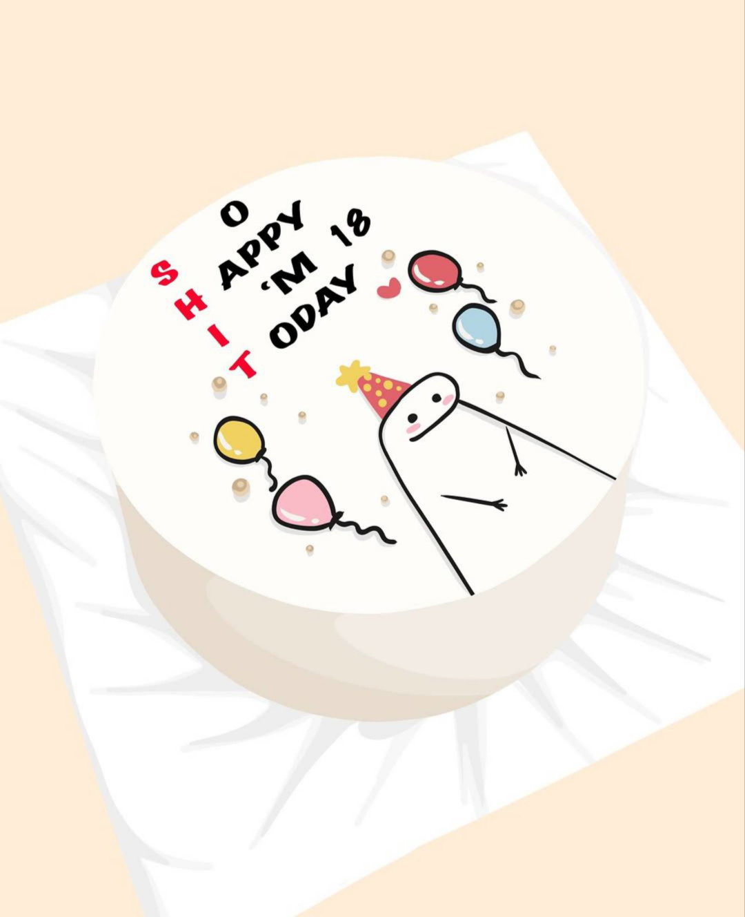 Shit meaning bento cake