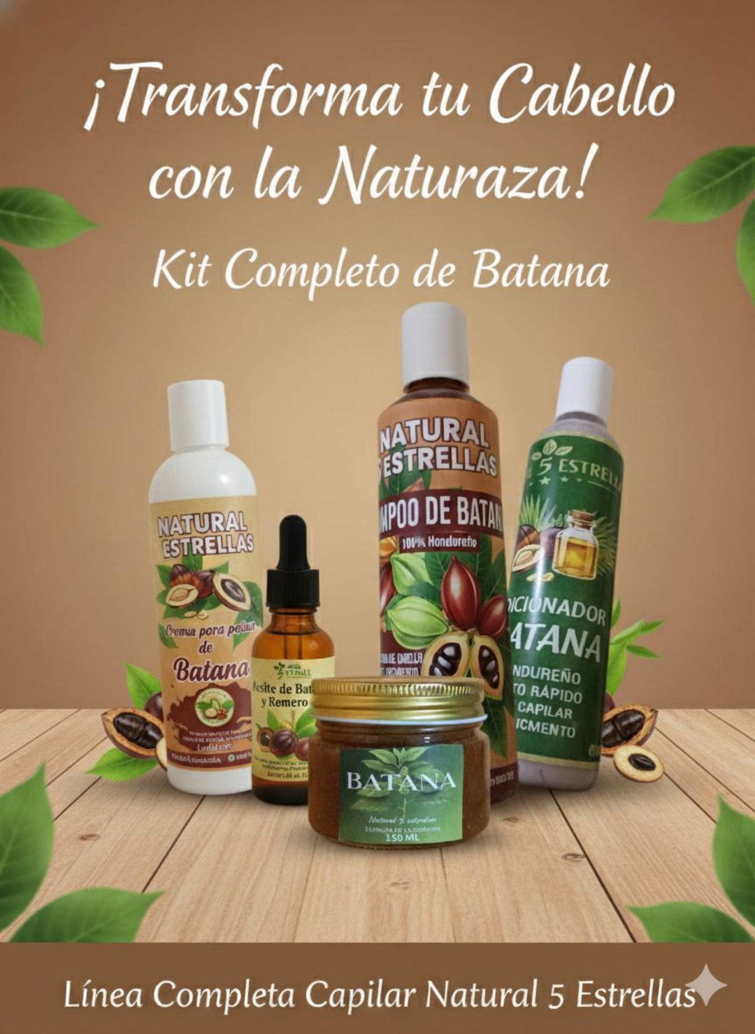 Kit completo de Batana