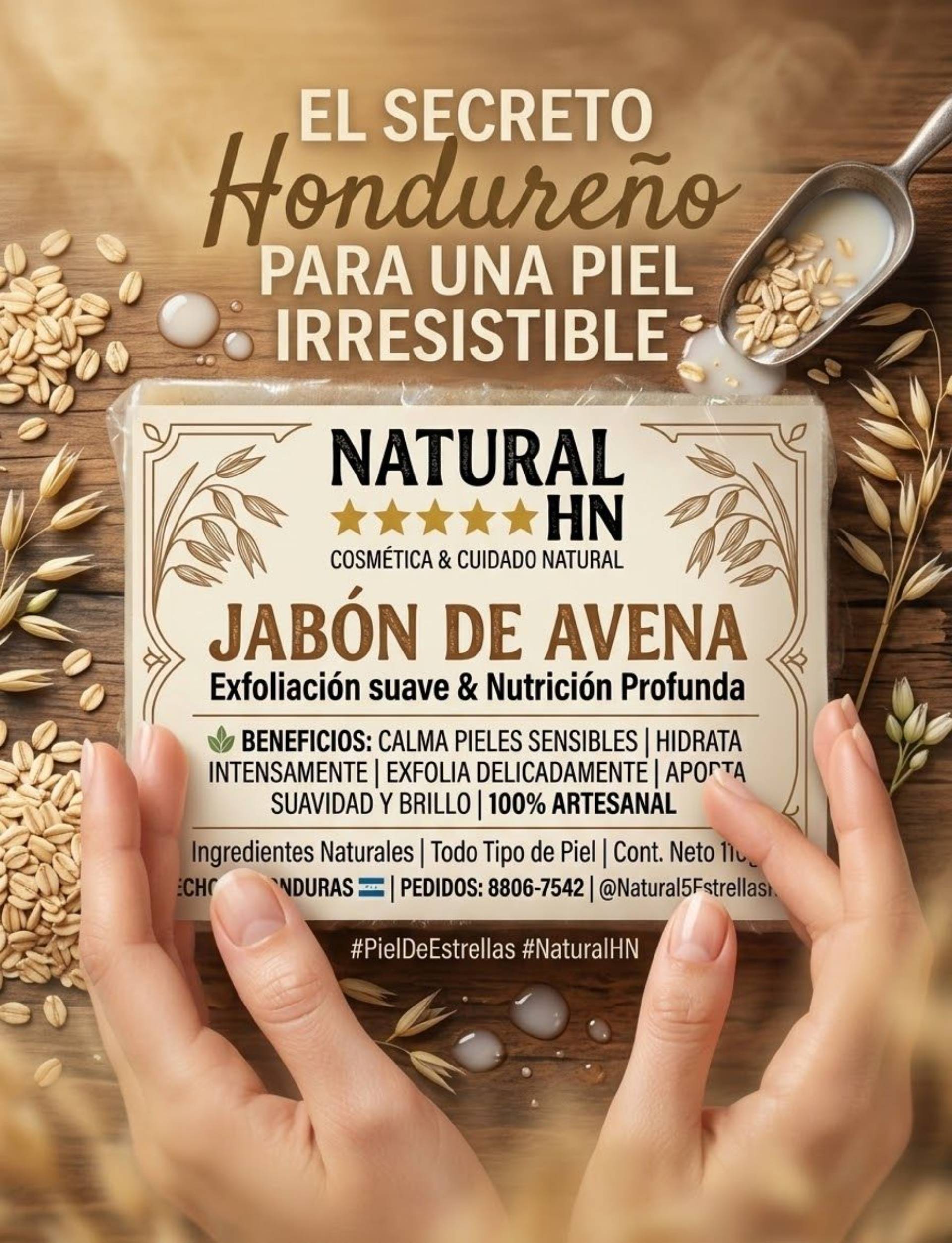 Jabón de avena