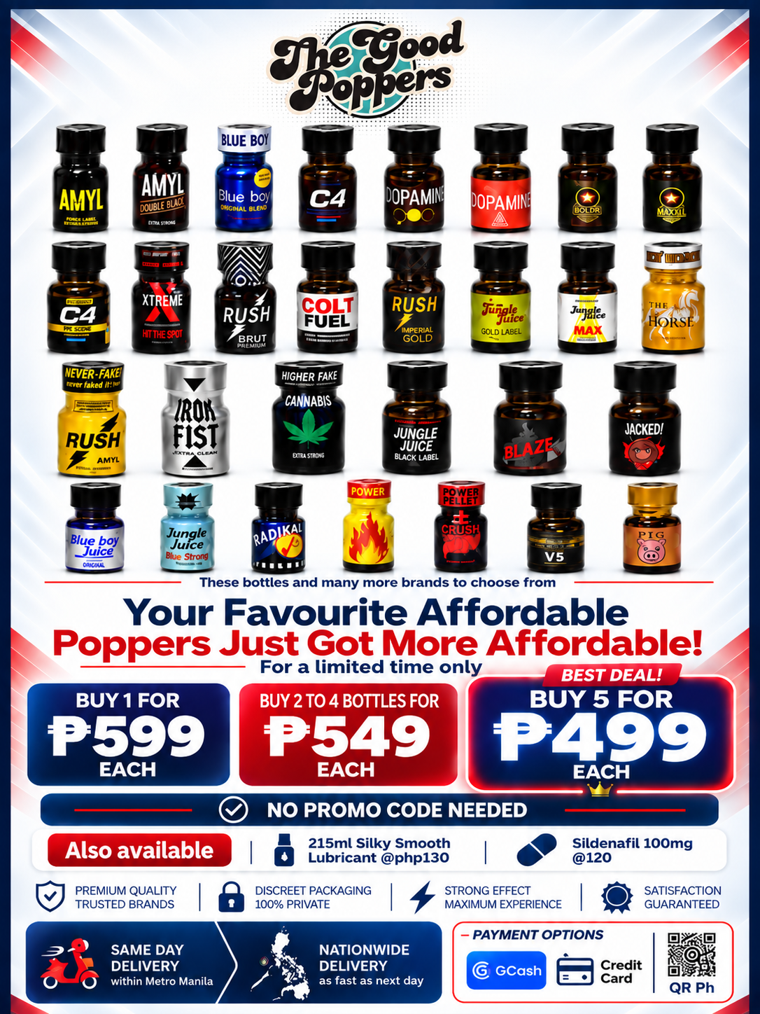 Your favourite affordable Poppers just got more affordable!_0