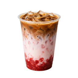 Strawberry Latte (Iced)