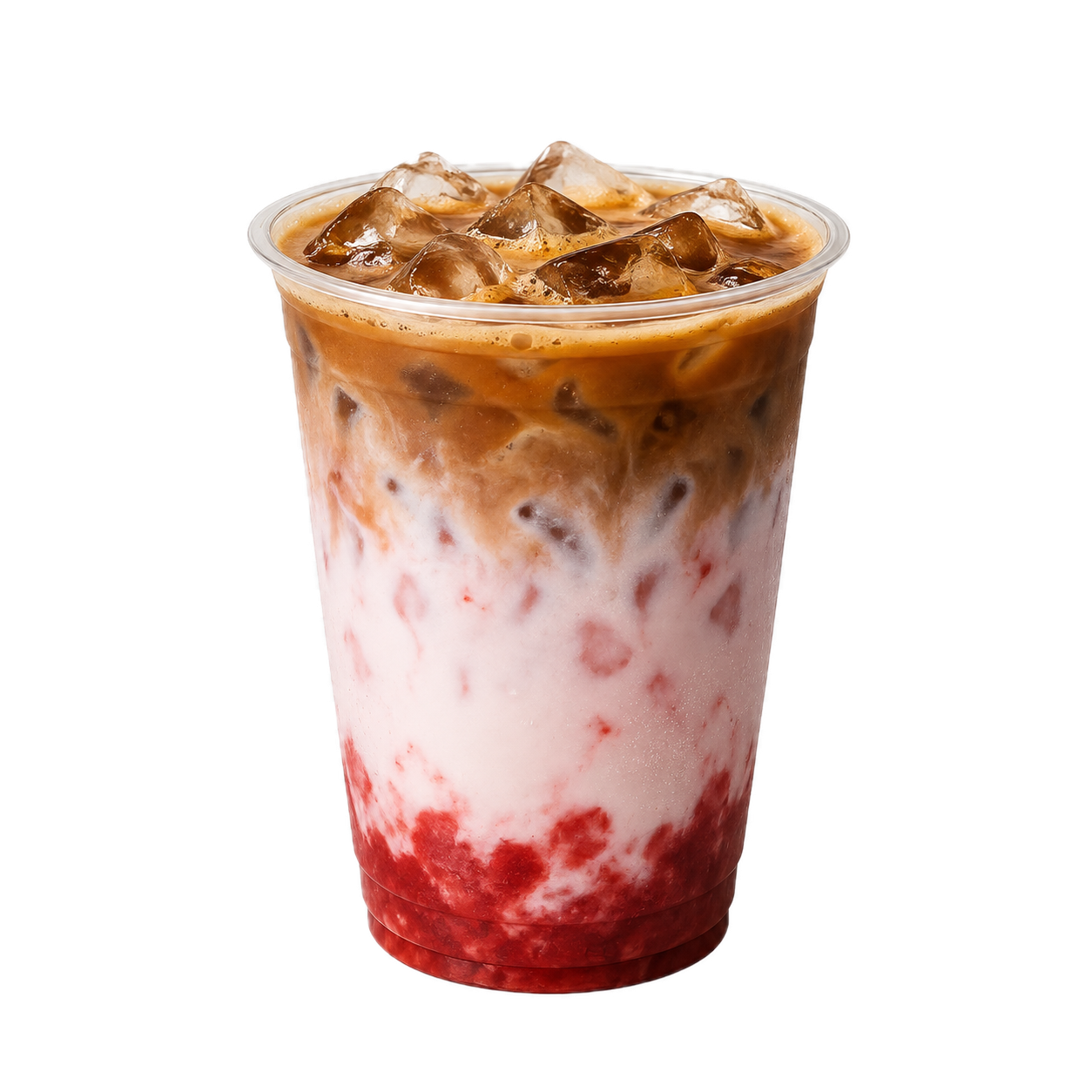 Strawberry Latte (Iced)