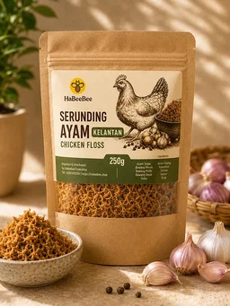HaBeeBee Chicken Serunding – Kelantan