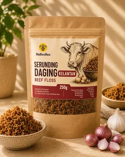 HaBeeBee Beef Serunding – Kelantan