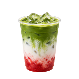 Matcha Strawberry (Iced)